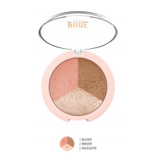 GR Nude Look Baked Trio Face Powder