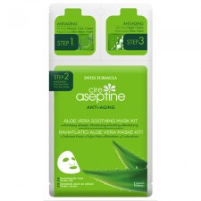 ANTI-AGING 3 STEPS ALOE SOOTHING MASK KIT