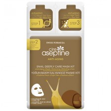 ANTI-AGING 3 STEPS SNAIL DEEPLY CARE MOISTURE MASK KIT
