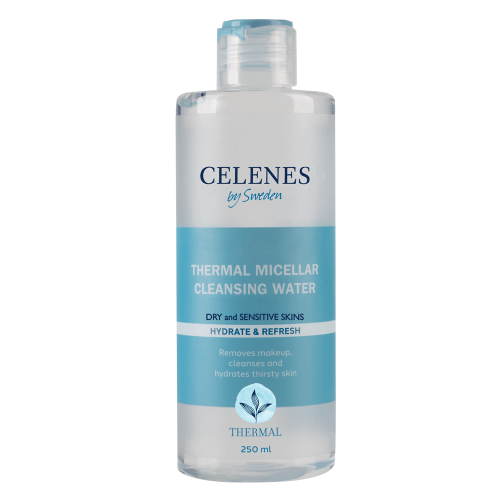 Celenes Thermal Micellar Cleansing Water / Dry and Sensitive Skin